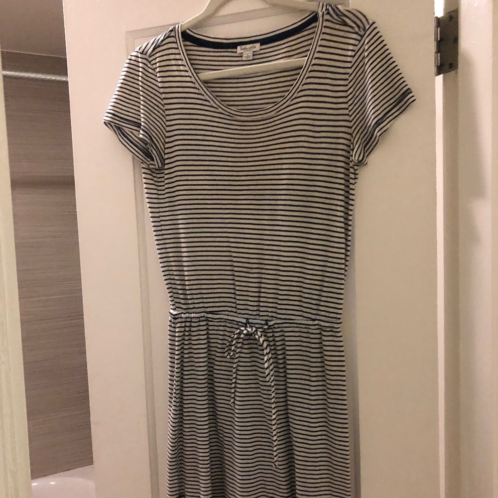 Splendid Striped Indigo Dye dress - Size X-Small - Picture 4 of 6